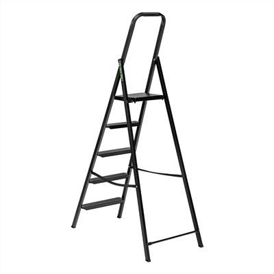 Стремянка 5 ступеней, компактная, стальная Сибртех