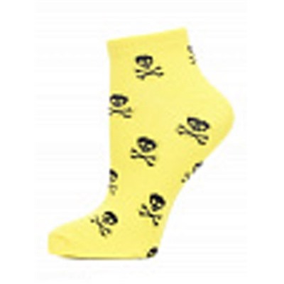 Носки женские х\б, Alla buone, CD029(черепушки) оптом