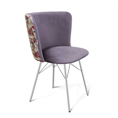 Стул SHT-ST36-4/S64
                        сумеречная орхидея / хром лак