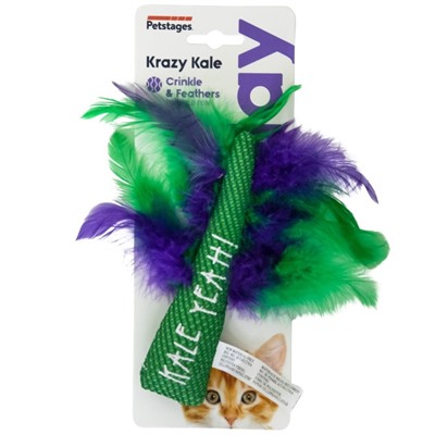 Игрушка Petstages Dental "Капуста" для кошек, с кошачьей мятой, 20 см