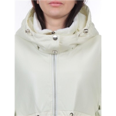 H24-210 MILK Куртка демисезонная женская (100 гр. холлофайбер)