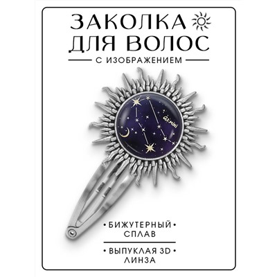 HZG-0307 Заколка Знаки Зодиака - Близнецы