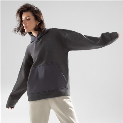 Худи из мягкой ткани, Стильный Олимп