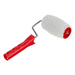 Валик "Искусственный мех", в сборе, 100 мм, D 48 мм, D ручки 6 мм, крепление шплинтом Сибртех