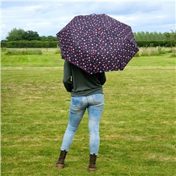 L354-4485 StrawberryGarden (Клубничный сад) Зонт женский механика Fulton