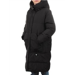 709 BLACK Пальто зимнее женское (холлофайбер 200 гр.)