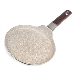 СКОВОРОДА БЛИННАЯ С АНТИПРИГАРНЫМ ПОКРЫТИЕМ PFLUON MARBLE, 22*4,3 СМ