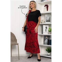Юбка Лантана (красная) Ю13742-6М