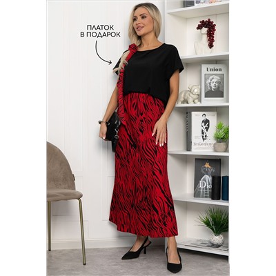 Юбка Лантана (красная) Ю13742-6М