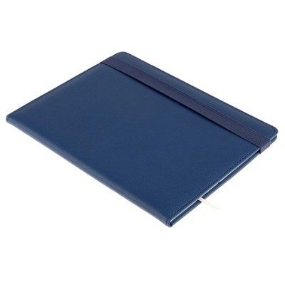 Дневник школьный для 1-11 классов Dark blue, твёрдая обложка, искусственная кожа, резинка, ляссе, 48 листов