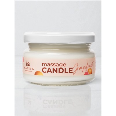 Manita Professional Свеча массажная / Grapefruit, 100 мл