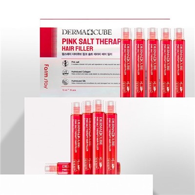 Набор филлеров Ceramide Damage Clinic Hair Filler, FarmStay, 13 мл*10 шт.