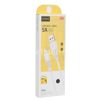 USB кабель для USB Type-C 1.0м MAIMI X29 (черный) 5A