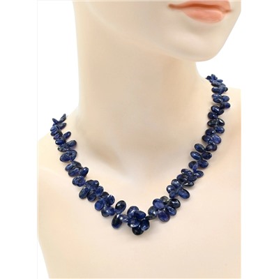 Бусы из Кианита огранка, 47см, 47,5г