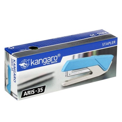 Степлер канцелярский №24-26/6, Kangaro DS-35, до 30 листов, металлический, МИКС