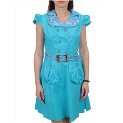 2024 LT. BLUE Сарафан летний (35% хлопок, 65% полиэстер)