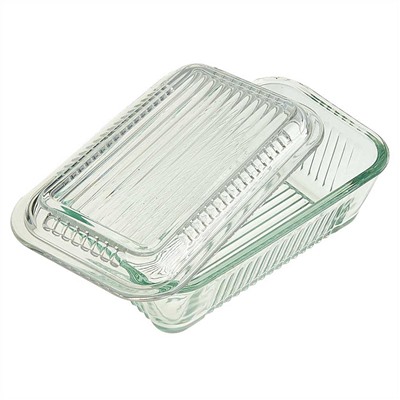 Масленка с крышкой 17×10,3×6 см РК-514 "ЗАБАВА"