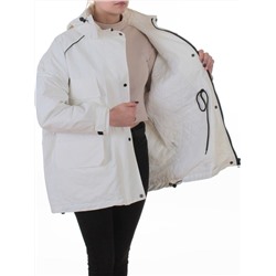 3092 WHITE Куртка демисезонная женская (100 гр. холлофайбер)