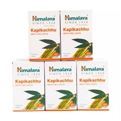 Набор Капикачху (5 х 60 таб, 250 мг), Kapikachhu Set 5, произв. Himalaya