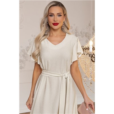 Платье вечернее Мелодия любви (крем-брюле) П14493-4М