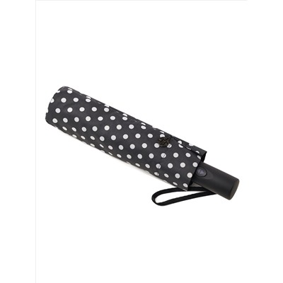 Q25806 (Горох на черном) Зонт женский автомат Henry Backer