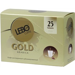 LEBO. Gold карт.пачка, 25 пак.