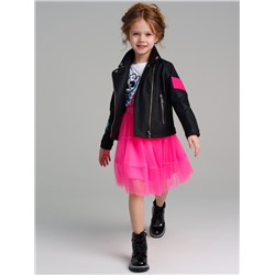 Куртка из экокожи для девочки