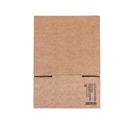 Коробка складная, бурая, для упаковки, хранения и переезда, 20×11.2×10 см