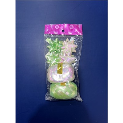 Набор для упаковки подарка Катушки 2шт + 4 звезды К6429