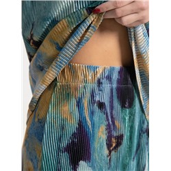 Костюм с юбкой Вайнона (зеленый) К15119-10М