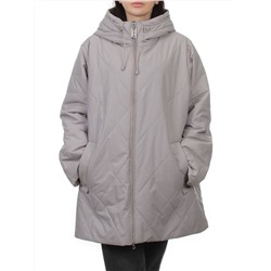25051 GRAY BEIGE Куртка демисезонная женская (100 гр. холлофайбер)