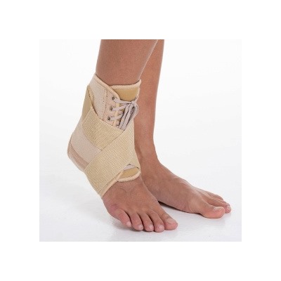 F 2010 Фиксатор голеностопный усиленный полужесткий со шнуровкой Fosta р.XS