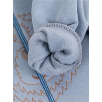Комбинезон на манжете Baby Boom К376/7-Ф Пыльно-голубой