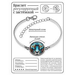 BSI-0202 Браслет металлический Красочная пантера