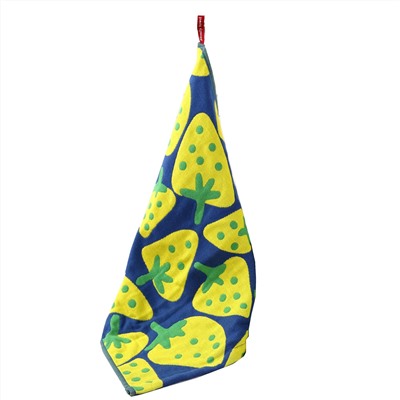 Towel, gauze strawberry for party, soft scarf, wholesale