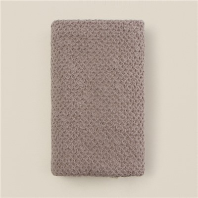 Полотенце SL HOME Home collection, коричневое, 38×65 см, лён 29%, хлопок 71%, плотность 215 г/м²