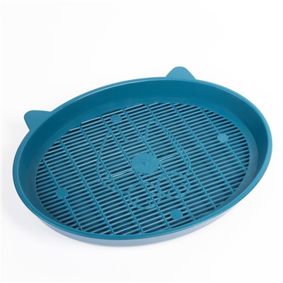 Туалет с сеткой «Киса», 37×27×4 см, синий