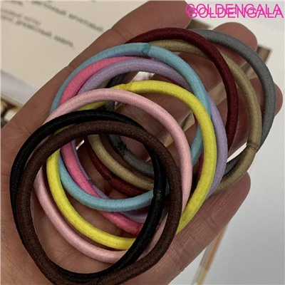 Эластичные резинки для волос ⌀ 7 см 10 шт тип 3