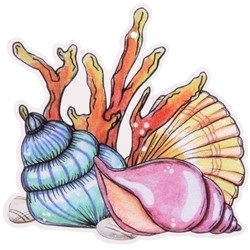 Подвесное украшение "Подводный мир" 9 шт