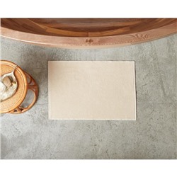 Коврик махровый "Этель" Organic Beige 50х70 см, 100% хл, 550гр/м2