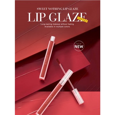 Матовая губная помада O.TWO.O Sweet Nothing Lip Glaze № B01 3 ml