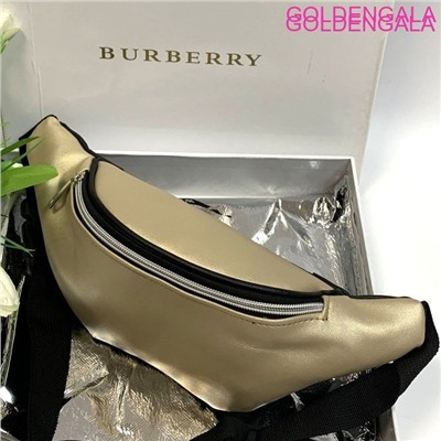 Поясная Сумка из мягкой перламутровой экокожи