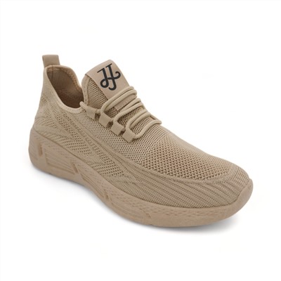 Кроссовки А909-6 бежевые