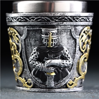 Стопка «Рыцарь», 60 мл, 6,3×6,3 см