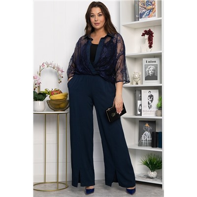 Костюм Кружевная история (синий) К13799-13М