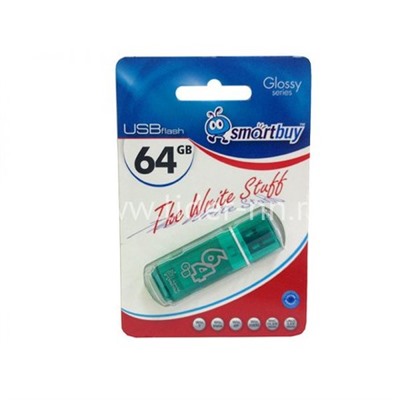 USB Flash  64GB SmartBuy Glossy зеленый