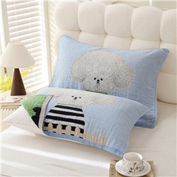 Муслиновая дышащая наволочка 52×75см