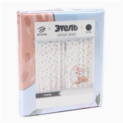 Комплект штор Этель Lovely 145*260 см-2 шт, 100% п/э, 140 г/м2