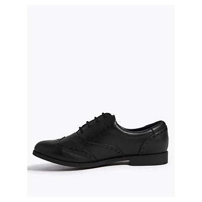 Kids’ Leather Lace-up Brogues School Shoes (13 Small - 7 Large)