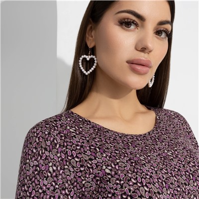 Платье, Стильный офис (violet)